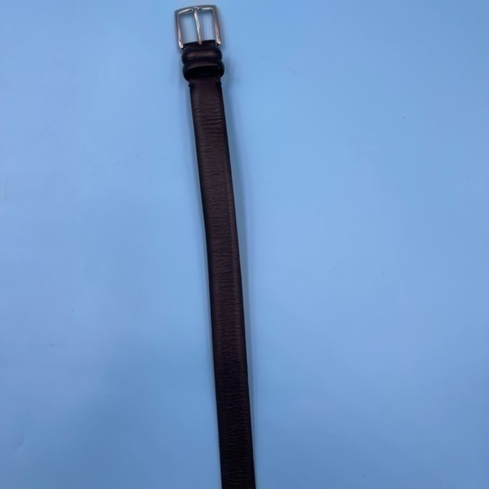 Genuine Black Leather Mens Belt